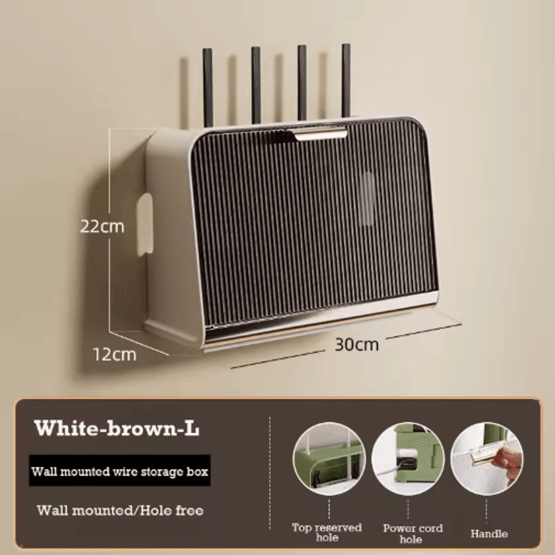 Large Capacity WiFi Router Storage Case With Dustproof Design 2