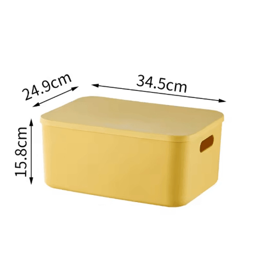 Colorful Stackable Plastic Storage Box Organizer For Desktop And Drawer 13