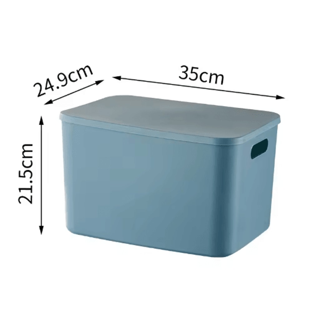 Colorful Stackable Plastic Storage Box Organizer For Desktop And Drawer 17