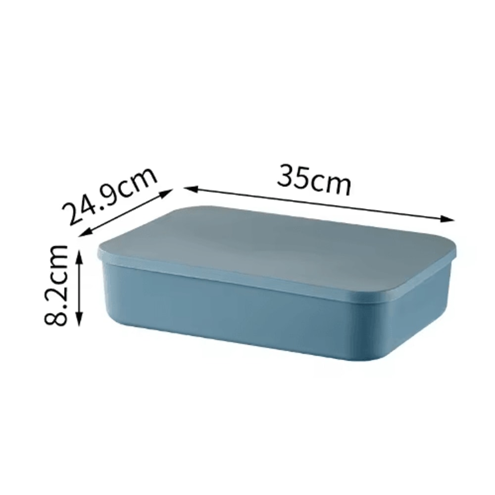 Colorful Stackable Plastic Storage Box Organizer For Desktop And Drawer 19