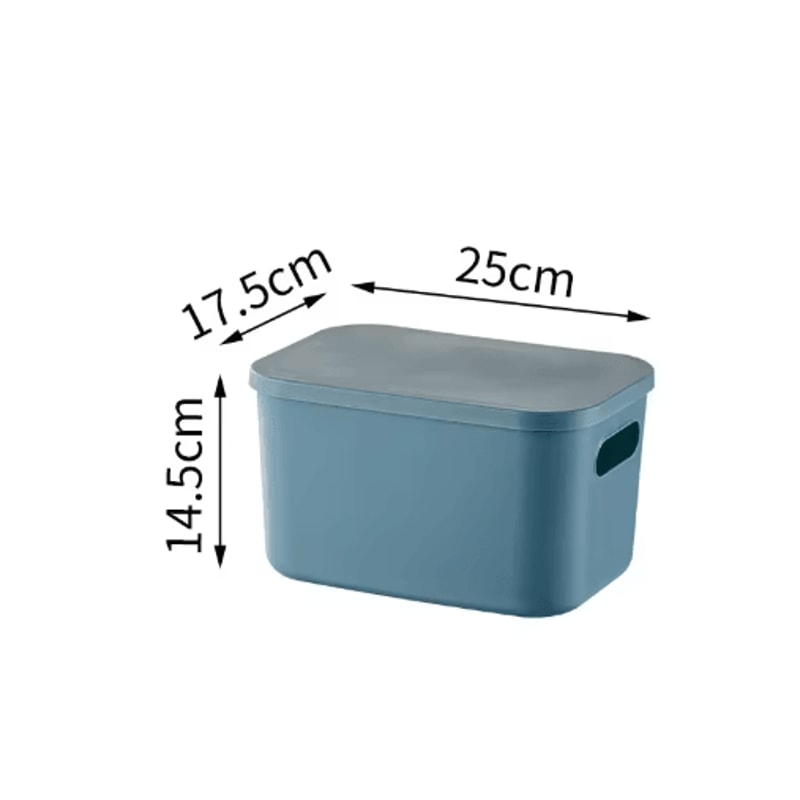 Colorful Stackable Plastic Storage Box Organizer For Desktop And Drawer 20