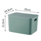 Colorful Stackable Plastic Storage Box Organizer For Desktop And Drawer 6