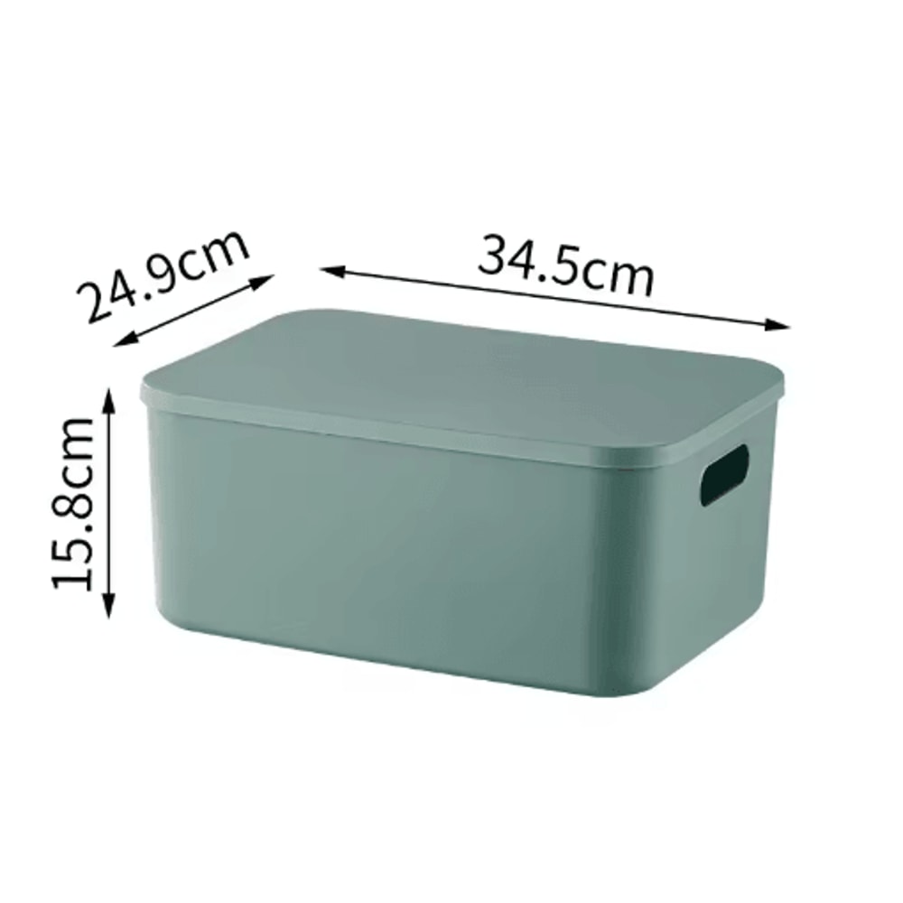 Colorful Stackable Plastic Storage Box Organizer For Desktop And Drawer 7