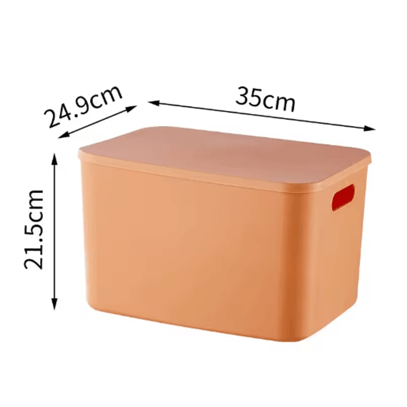 Colorful Stackable Plastic Storage Box Organizer For Desktop And Drawer 22