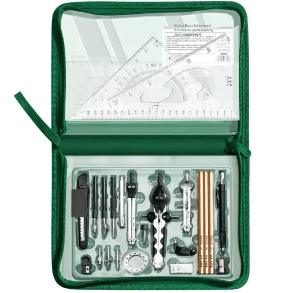 Professional Geometry Set For College Engineering Technical Drawing 4