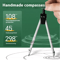 Professional Geometry Set For College Engineering Technical Drawing 6