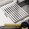 304 Stainless Steel Foldable Telescopic Sink Drain Rack 1