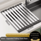 304 Stainless Steel Foldable Telescopic Sink Drain Rack 4