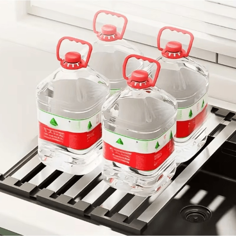 304 Stainless Steel Foldable Telescopic Sink Drain Rack 8