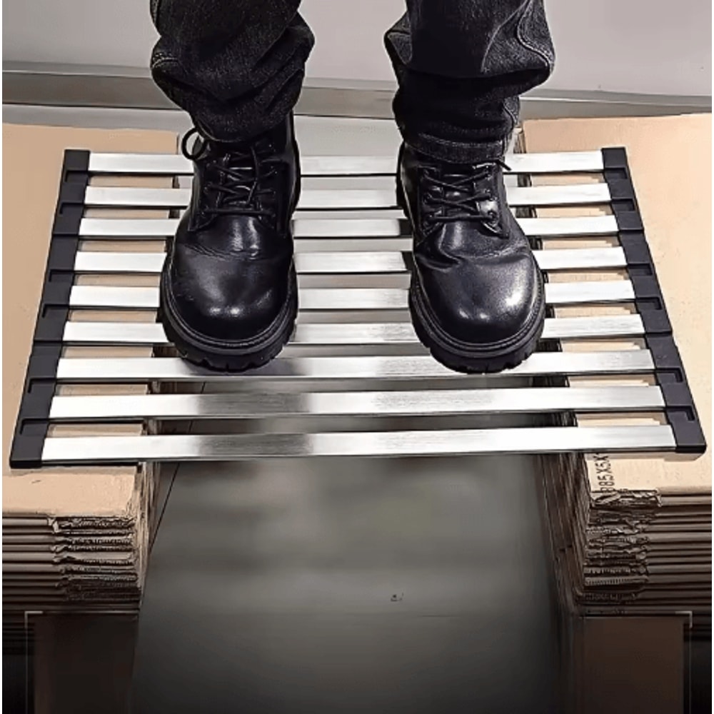 304 Stainless Steel Foldable Telescopic Sink Drain Rack 9