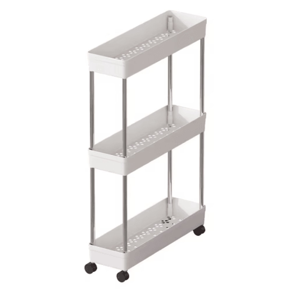 MultiLayer Floor Standing Kitchen Rack With Microwave Storage Shelf 13