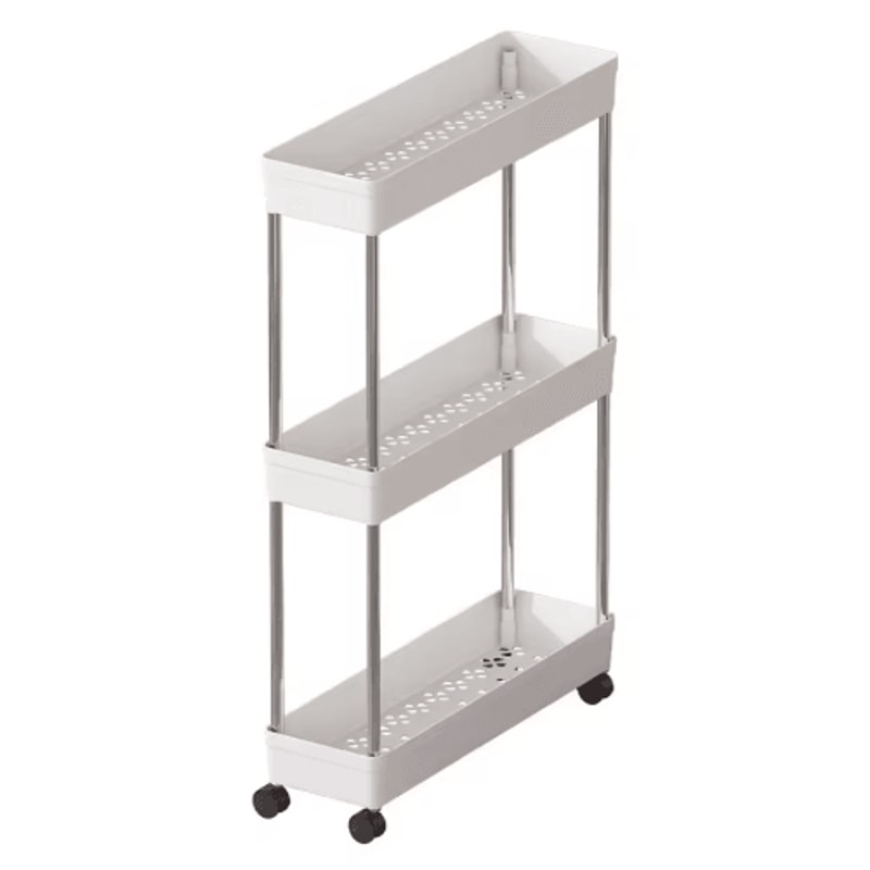 MultiLayer Floor Standing Kitchen Rack With Microwave Storage Shelf 13