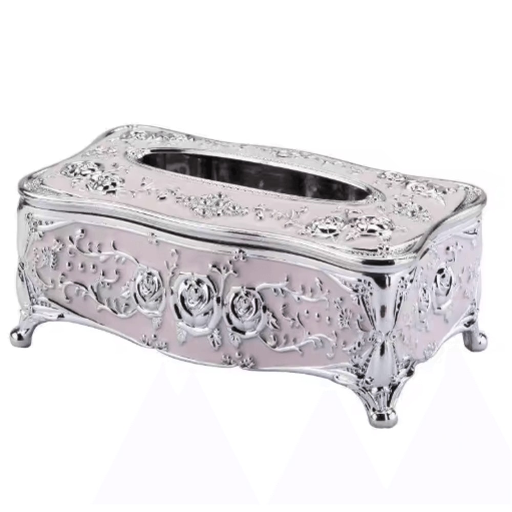 European Style Luxury Tissue Storage Box For Home Hospitality 1
