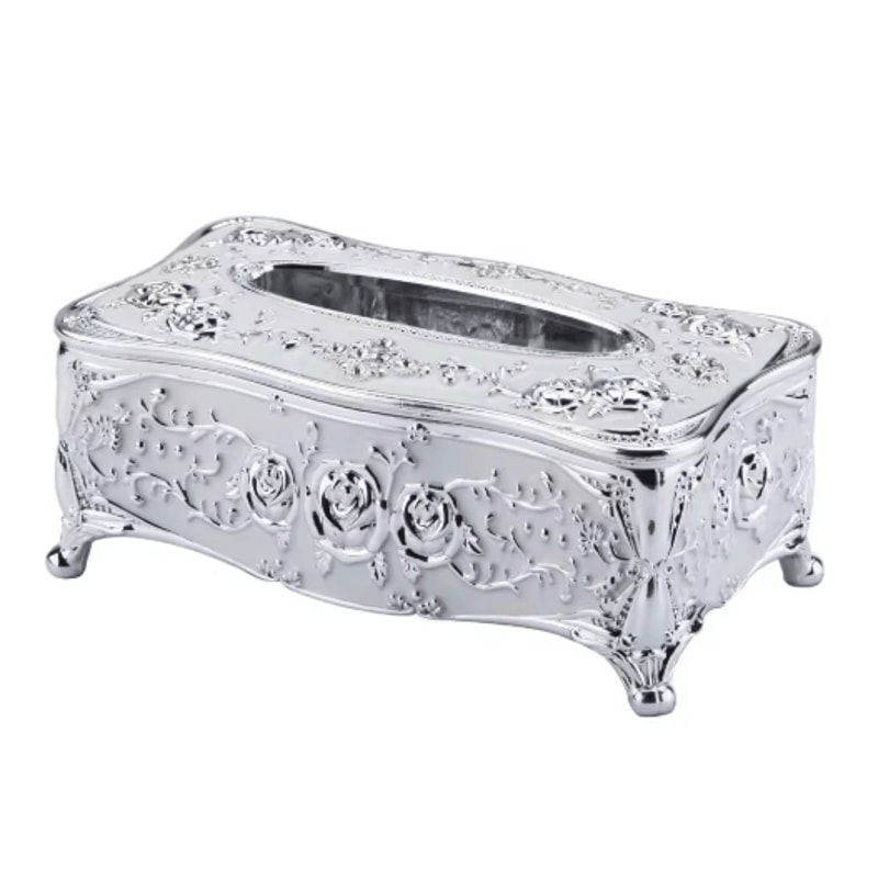 European Style Luxury Tissue Storage Box For Home Hospitality 2