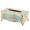European Style Luxury Tissue Storage Box For Home Hospitality 5
