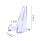 10Piece Clear Acrylic Coin Display Stand Easel Set 1