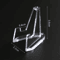 10Piece Clear Acrylic Coin Display Stand Easel Set 3