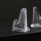 10Piece Clear Acrylic Coin Display Stand Easel Set 4