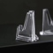 10Piece Clear Acrylic Coin Display Stand Easel Set 4