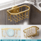 TAILI Gold Suction Cup Sponge Holder Rustproof Aluminum Sink Caddy 5