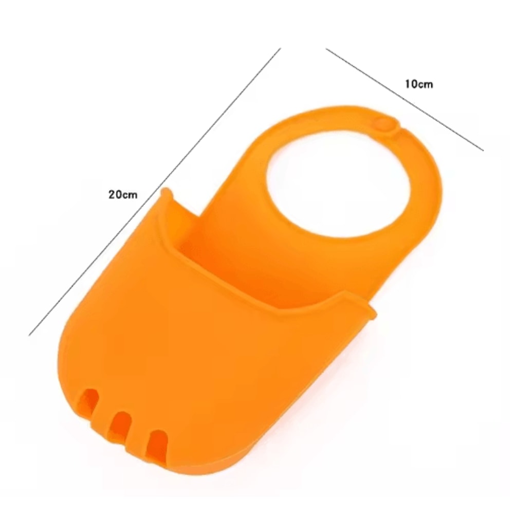 Hanging Sink Drain Rack Kitchen Storage Basket Sponge Holder 4