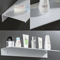 NoDrilling White Wall Shower Kitchen Storage Rack 19