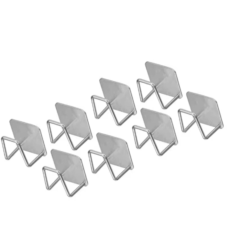 NonPerforated Wall Mounted Kitchen Shelves With Cutting Board Pot Lid Rack 2