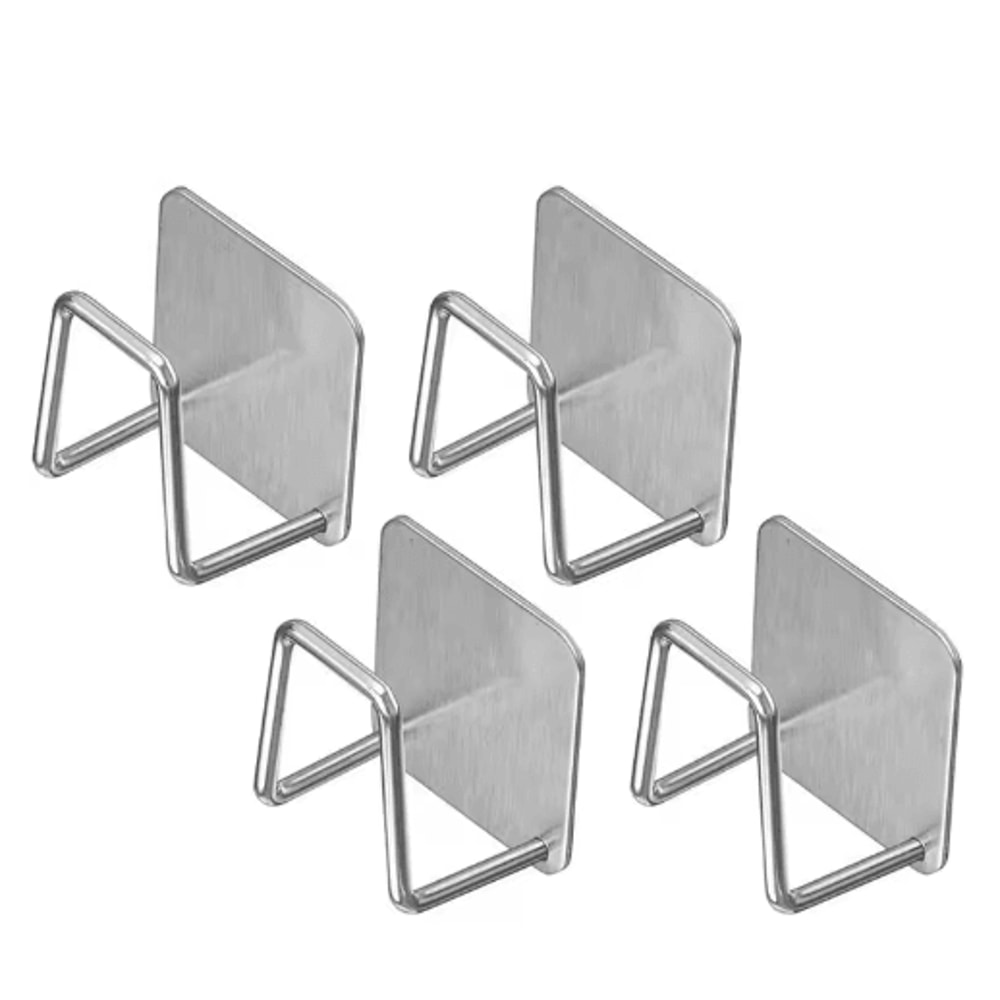 NonPerforated Wall Mounted Kitchen Shelves With Cutting Board Pot Lid Rack 3