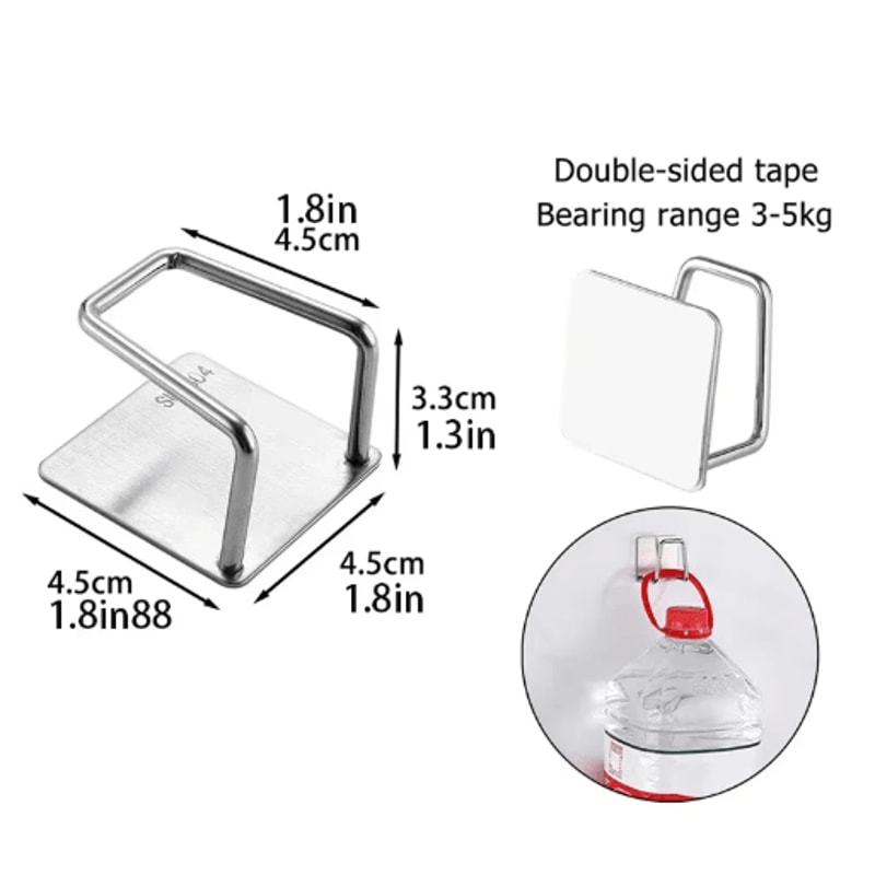 NonPerforated Wall Mounted Kitchen Shelves With Cutting Board Pot Lid Rack 9