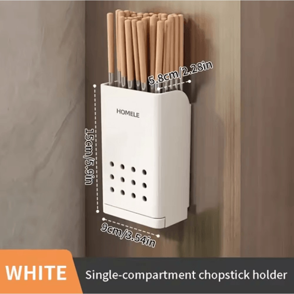 Multifunctional Flatware Organizer With Detachable Drain Base 6