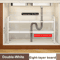 Flexible Telescopic Under Sink Shelf Organizer Rack 6