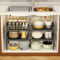 Flexible Telescopic Under Sink Shelf Organizer Rack 13