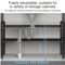 Flexible Telescopic Under Sink Shelf Organizer Rack 17