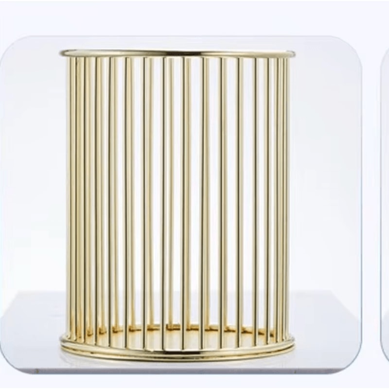 Executive Metal Desk Pen Holder For Office Study Organization 4