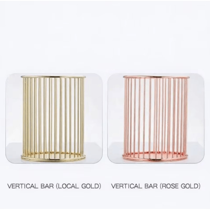 Executive Metal Desk Pen Holder For Office Study Organization 5