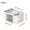DualDrawer MultiFunctional Desk Organizer With 2 Storage Drawers 5