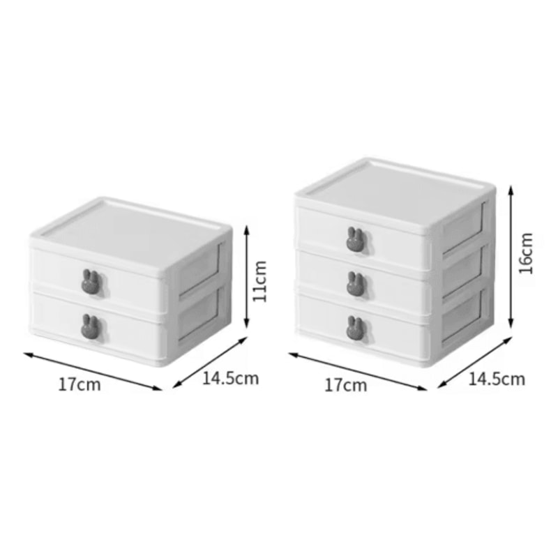 MaxSpace Large Capacity Desktop Organizer Box For Stationery Cosmetics 9