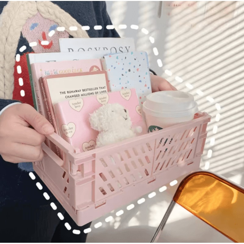 Mr Paper Stackable Foldable Stationery Holder For Desk Organization 10