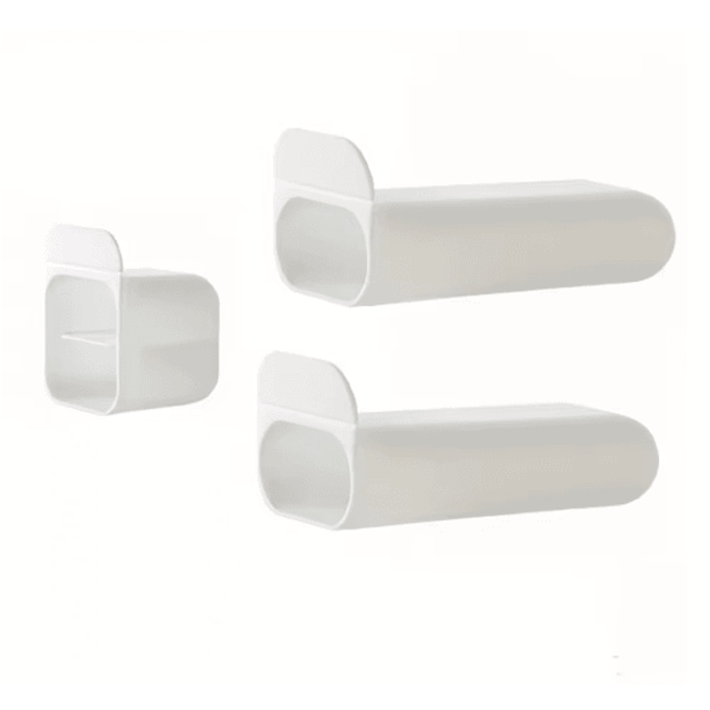 ClipLock Adhesive Desk Pen Holder Set For Easy Workspace Organization 5