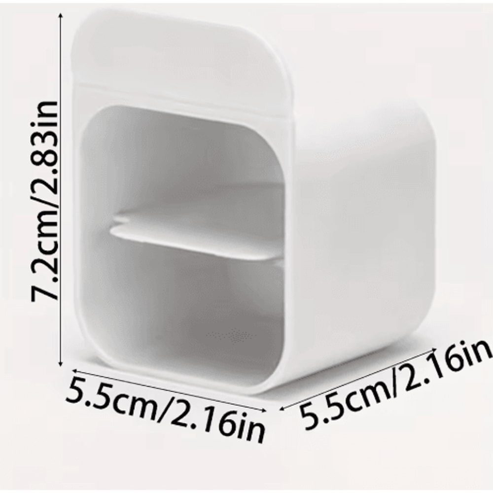 ClipLock Adhesive Desk Pen Holder Set For Easy Workspace Organization 8