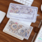 ClearMini Transparent Stationery Storage Box For Desk Organization 0