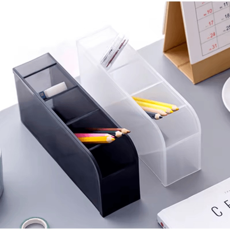 MaxAngle Large Capacity Desktop Stationery Organizer With Angled Slots 4