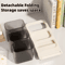 FlexiStore Foldable MultiCompartment Desk Organizer For Pens Tea Coffee Pods 3