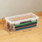 ClearStack Transparent Plastic Pencil Box For Students And Everyday Storage 5