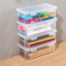 ClearStack Transparent Plastic Pencil Box For Students And Everyday Storage 0