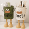 FunCartoon Desk Pen Holder With Random Letter Stickers 0