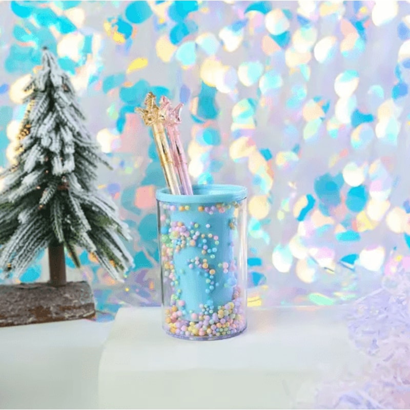 PiggyPop Colorful Acrylic Drawer Pen Holder MultiGrid Desk Organizer 2