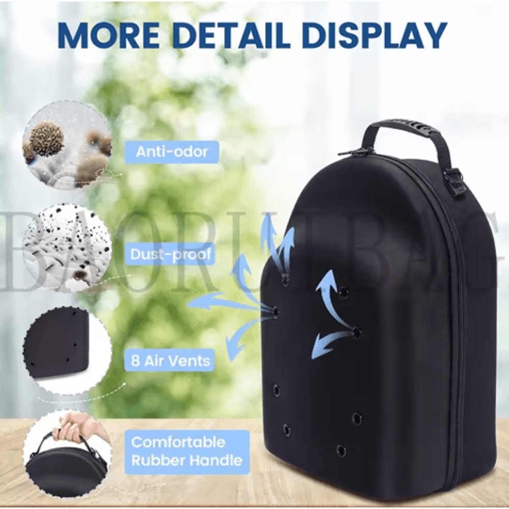 Baseball Cap Hat Travel Case Organizer For Secure Storage And Easy Carry 3