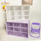 9 Grid Transparent Desktop Storage Organizer With Wall Mounted Option 7