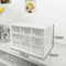 9 Grid Transparent Desktop Storage Organizer With Wall Mounted Option 8